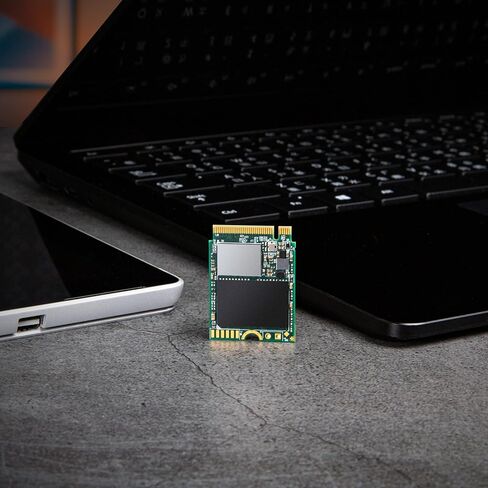Transcend M.2 NVMe SSD 1TB 2230 PCIe Gen4x4 الحد الأقصى للقراءة: 5000 ميجابايت/ثانية الحد الأقصى للكتابة: 3500 ميجابايت/ثانية M Key TS1TMTE310S، لـ Steam Deck، ROG Ally، Surface in Saudi Arabia