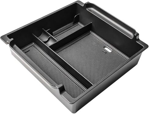 صينية وحدة التحكم المركزية TACORBO متوافقة مع ملحقات Toyota Grand Highlander 2024 2025، صندوق تخزين ثانوي لمسند الذراع، منظم إدراج ABS داخلي من Grand Highlander in Kuwait