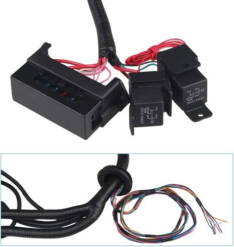 Engine Wiring Harness, Professional Standalone Wiring Harness with 4L80E drive by cable, Fit for LS1 4.8 5.3 6.0 1997 1998 1999 2000 2001 2002 2003 2004 2005 2006 ev1-Injector Plug and 3 Pin MAF in Saudi Arabia