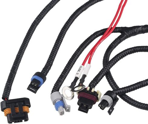 Engine Wiring Harness, Professional Standalone Wiring Harness with 4L80E drive by cable, Fit for LS1 4.8 5.3 6.0 1997 1998 1999 2000 2001 2002 2003 2004 2005 2006 ev1-Injector Plug and 3 Pin MAF in Saudi Arabia