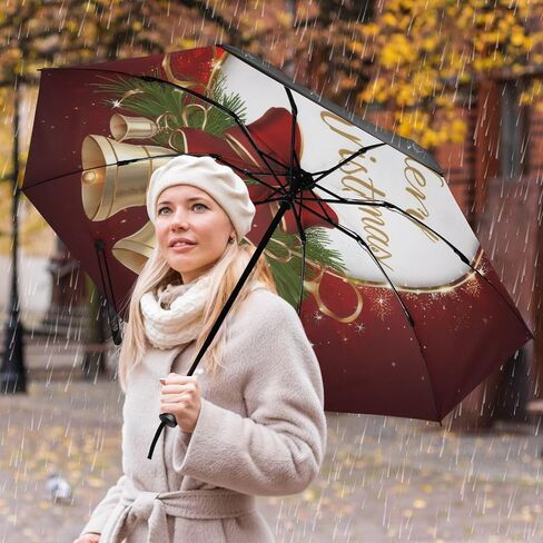 Large Windproof Umbrella Auto Open Folding Umbrella, 8 Ribs Rain Proof Reverse Umbrella for Travel Golf-(Cute Dog Corgi) in Saudi Arabia