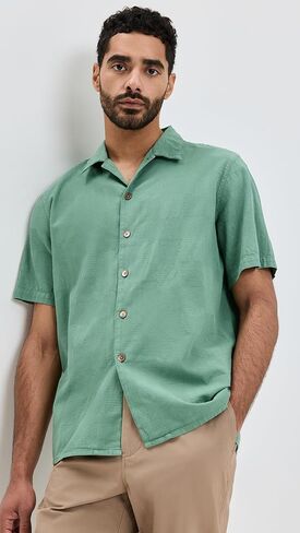 Paul Smith PS Men's Textured Short Sleeve Shirt in Saudi Arabia