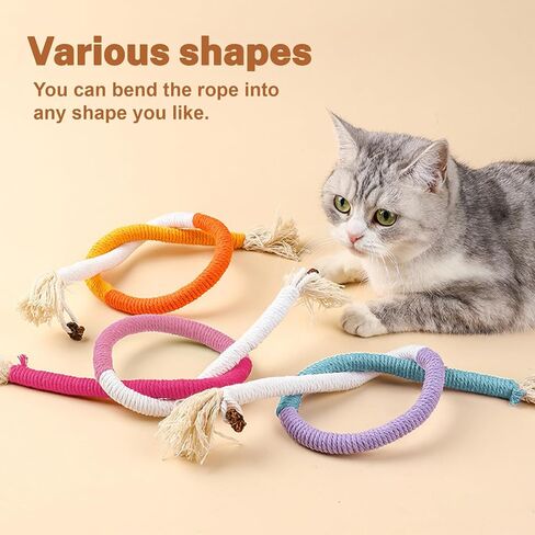 6 Pack Silvervine Sticks for Cats Silvervine Cat Toys cat Teething Toys, Catnip Chew Sticks Edible Kitty Toys for Indoor Cats in Saudi Arabia