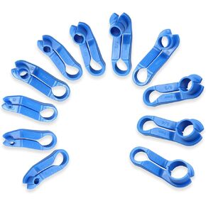 11 Pcs Fuel Line Disconnect Tool, Includes 3/16 1/4 5/16 3/8 1/2 5/8 3/4 7/8 Inch Master Quick Disconnect Fuel Filter Removal Tool Kit for Transmission Oil Cooler Line