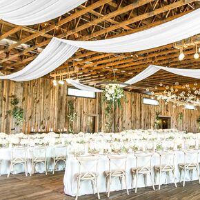 6 Panels Ivory Ceiling Drapes for Wedding, 5ftx40ft Ceiling Drapes Cheesecloth Sheer Fabric Curtain Wedding Arch Draping Fabric Romantic Ceiling Decorations for Wedding Party Ceremony Stage