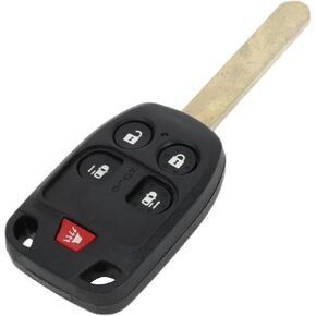 X AUTOHAUX Key Shell Case Keyless Entry Remote Key Fob Replacement Case for Honda Odyssey 2011-2013 5 Buttons N5F-A04TAA