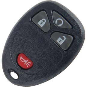 OUC60221 Key Fob Shell Case Compatible with Silverado 2500 2007-2009 Silverado 1500 Silverado 3500 2007-2013