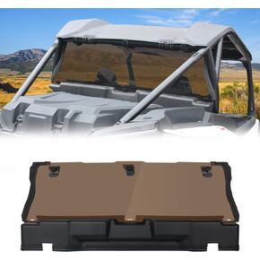 Tinted Rear Windshield Compatible with 2024+ Polaris RZR XP 1000/ XP 4 1000 Accessories Dark Hard Coat Poly Rear Windscreen Waterproof Dustproof Rear Window