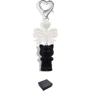 Cute Cat Keychain，Purse Charms，Keychain Charms，Cute Keychains for Women,Keychains for Backpacks