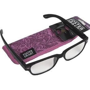 Foster Grant Patricia Magenta Reading Glasses +1.50 one Pair