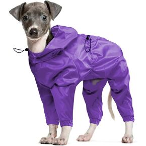 معطف واق من المطر للكلاب، معاطف مطر للكلاب الكبيرة، سترة مطر للكلاب مع غطاء رأس شفاف، معطف مقاوم للماء للكلاب، سترة مقاومة للثلوج، ملابس مطر للكلاب، ملابس مطر مع فتحة للمقود، بوردر كولي وردي XL in Kuwait