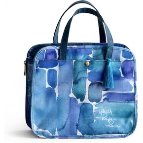 DaySpring - Oilcloth Organizational Bag, Blue, 12 x 10