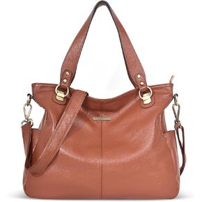 Blofinche Genuine Leather Tote Bag Womens Purses ladies hobo Handbags shoulder work Satchel
