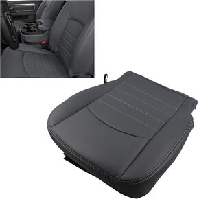Dark Gray Driver Bottom Seat Cover Compatible with Dodge Ram 1500 2500 3500 4500 5500 ST 5.7L Work Truck 2013-2018 Front Driver Bottom Replacement Seat Cover 2013 2014 2015 2016 2017 2018