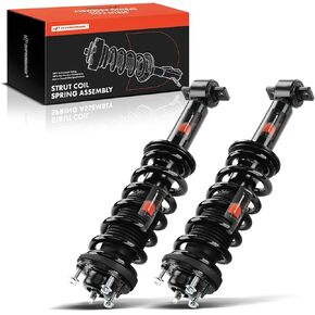 A-Premium Front Pair (2) Complete Strut & Coil Spring Assembly Compatible with Ford Ranger 2019, Driver and Passenger Side