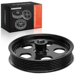 A-Premium Power Steering Pump Pulley Compatible with Ford Escape 2005-2007, Focus 2003-2011, Ranger 2001-2011, Transit Connect 2010-2013 & Mercury Mariner 2005-2007, 2.3L
