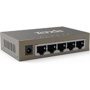 Tenda TEG1116M 16 Port Gigabit Switch, Unmanaged Ethernet Switch with Traffic Optimization, Plug & Play, Fanless & Metal Design Network Switch, Limited Lifetime Protection