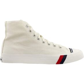 PRO-Keds mens Royal Hi Classic Canvas Sneaker, White, 8.5 US