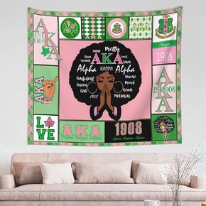 TFFEAY Sorority Gift Tapestry Poster Wall Hanging Decor Tapestries for Bedroom Dorm Living Room 60x51in, style-2