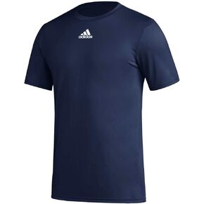 adidas Mens SS Pregame Bos Tee Team Navy MD