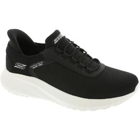 Skechers Men's Squad Chaos-Tough Walk Hands Free Slip-ins Sneaker, Black, 13