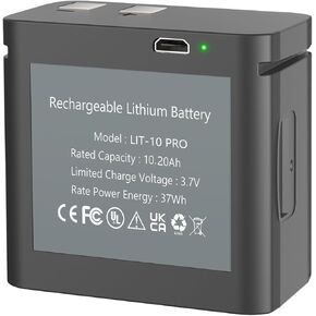 2PCS Batteries Pack for Hunting Camera Link-Micro,LM2,Link-Micro-S-LTE,Cell-Link Rechargeable Battery Compatible with Spypoint Trail Camera Replacement Battery Extend