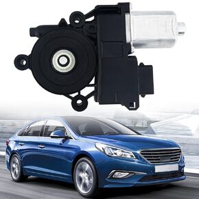 Power Window Motor Compatible with Hyundai Sonata L4 2.4L Sedan Only 2011 2012 2013 2014 2015,Front Driver Side,with Anti-Clip Function,Replace # 824503S011 82450-3S011