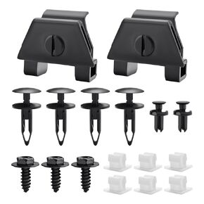 Front Bumper Clips Fix Kit Fits for 2009-2019 Toyota Corolla Replaces 15078238 1507-8238