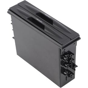 Auto Storage Box New Universal Car Double Din Radio Pocket Drink Cup Holder+Storage Box Auto Accessory