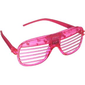 12 Pack LED Sunglasses Glow Glasses LED Flashing Futuristic Rave Glowing Shades Rave Party