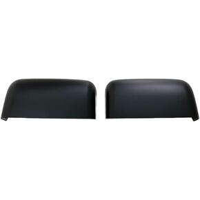 Car Exterior Side Door Rearview Mirror Cover Cap for Ford 2008-2016 F250 F350 F450 F550 Super Duty Truck Pickup Matte black