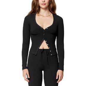 florence by mills Women's Happy Place Lounge Baby Snap Cardigan