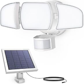 Feit Electric LED Dual Head Motion Sensor Security Outdoor Light, Dusk-to-Dawn, 48 Watts, 5CCT Color Selectable, 5000 Lumen, 50,000-Hour Lifetime, Weather Resistant Flood Lights, S10.5DFL/5CCT/MM/BZ