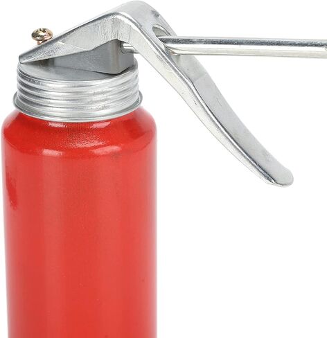 Akozon Oil Can Pump Oiler, 2Pcs Spray Gun Oiler Can Cold 200ml Rolled Steel Hand Pump Oil Cans for Rolling Bearings Motorcycles Applications in Saudi Arabia