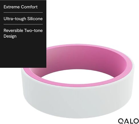 QALO Women's Rubber Silicone Ring, Switch Reversible Rubber Wedding Band, Breathable, Durable Engagement Silicone Ring, 6mm Wide 1.85mm Thick in Kuwait