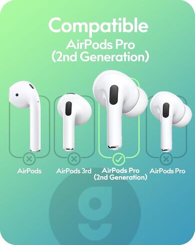 3 Pairs for AirPods 4 Ear Hooks Covers [Added Storage Pouch] Anti-Slip Accessories Compatible with Apple AirPods 4th Generation (Translucent) in Saudi Arabia