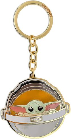 Loungefly Star Wars The Mandalorian The Child Enamel Keychain in Saudi Arabia