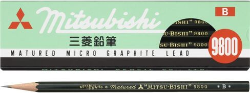 Mitsubishi Pencil pencil Uni 9800 office K98002B in Kuwait
