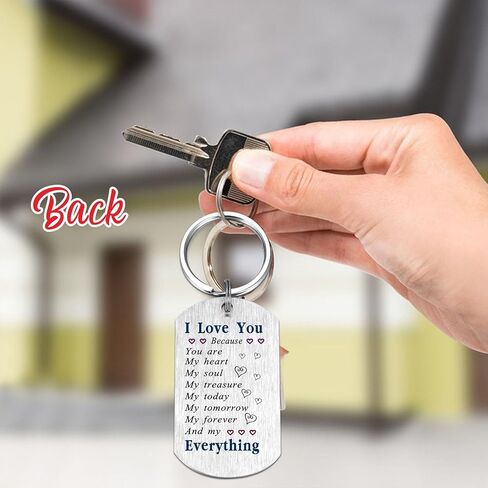 I Love My Wife Keychain - Gifts for Wife Birthday Valentine's Day Just Because Mother's Day Anniversary from Husband in Kuwait