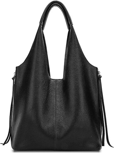 Blofinche Genuine Leather Tote Bag Womens Purses ladies hobo Handbags shoulder work Satchel in Kuwait