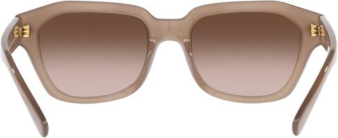 Vogue Eyewear Woman Sunglasses Dark Havana Frame, Brown Gradient Lenses, 52MM in Saudi Arabia