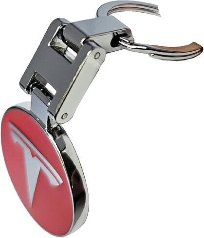 metal keychain key ring compatible with tesla model s 3 x y cybertruck musk optimus for men women in Saudi Arabia