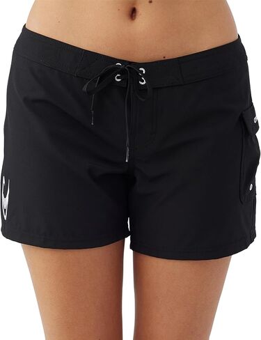 O'NEILL Womens Swim South Pacific 5 Board Shorts, Black, 3 in Kuwait