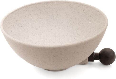 NEXUS Snack Bowl with 1 Inch Ball Mount (Black), medium in Saudi Arabia