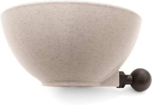 NEXUS Snack Bowl with 1 Inch Ball Mount (Black), medium in Saudi Arabia