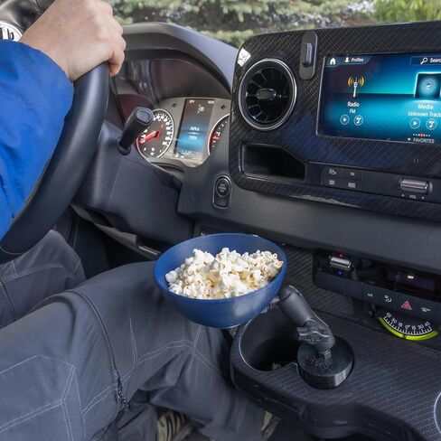 NEXUS Dash Bowl with 1 Inch Ball Mount (Black) in Kuwait