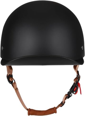 Vintage Retro Open Face Motorcycle Helmet Baseball Cap Half Helmets with pull-down Lens for Men Women Moped Cap Jet Scooter Street Cruiser - DOT Certified (Moto Rider, X-Large) in Kuwait