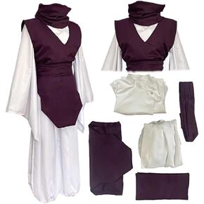 Choso Cosplay Costume Choso Uniform Purple Outfit Kimono Suit Halloween Full Set