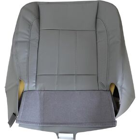 NLQR Front Passenger Side Bottom Replacement Seat Cover Microfiber Leather Compatible with Dodge Ram 1500 2500 3500 4500 2006 2007 2008 2009