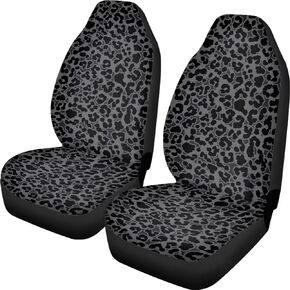 Sunset Palm Tree Car Seat Covers Front Seats Set of 2, Universal Protective Car Seat Cover Breathable&Washable Automotive Vehicle Cushion Cover, Fit for Cars, Trucks, and SUV